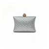Comercio Exterior Venta Directa de Fábrica Transfronteriza Bolso de Mano de PU Diseño Reflectante Regalo de San Valentín Bolso Cruzado Estilo Europeo y Americano Bolso de Noche
