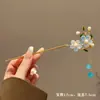 Grampo de cabelo com franja estilo antigo de alta qualidade para mulher, novo estilo chinês, para coque, passo, balanço, pauzinhos, cheongsam moderno, cabelo, Zhang FA, pauzinhos, adorno de cabeça