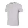 Camiseta Esportiva Fitness Masculina Manga Curta T9005# Gola Redonda Manga Curta Secagem Rápida