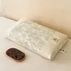 Almohada de Trigo Sarraceno de Algodón y Lino para Protección del Cuello y Ayuda para Dormir, Núcleo de Almohada para Camas Individuales o Dobles, Uso en Dormitorios o Hogar, Juego de Dos