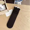 26 pares de meias para outono e inverno, retrô, absorventes de suor, respiráveis, meias de cano médio, cor sólida, versáteis, estilo ins, meias largas, meias de cano médio sem costura