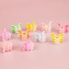 Pinza Agarradora Mini Pequeña Mariposa Colorida Coreana Dulces Coloridos Pasador para el Cabello de Niños Tocado Flequillo Pin Lateral Joyería Al por Mayor