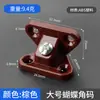 Fabricante de Guangzhou Código de Esquina de Mariposa Grande Personalizado Soporte de Estante para Muebles Código de Esquina de Plástico Conector de Gabinete Código de Esquina