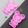 Molde de Silicona para Pastel de Ratón de Dibujos Animados Único Herramientas de Horneado de Cocina Molde de Jabón de Silicona DIY Molde para Hielo Hogareño