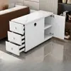 Armário Lateral de Sofá Mesa de Centro Pequena Móvel para Sala de Estar Mesa Lateral de Sofá de Luxo Simples Mesa de Centro Pequena Simples Moderna Armário de Chá Bar Uso Doméstico