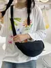 Bolsa tipo dumpling de estilo japonés, Bolso de axila, Bolso de hombro, Bolso ligero de moda para hombres y mujeres, Bolso cruzado casual para hombre estilo workwear