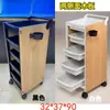 Carrinho para Permanente e Coloração de Barbearia Prateleira de Armazenamento para Cabeleireiro Carrinho de Barbeiro Carrinho de Cabeleireiro Ferramentas Carrinho de Beleza Armário de Armazenamento para Salão de Beleza