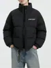 Chaqueta de algodón holgada para hombre con cuello alto, nueva colección otoño/invierno 2026, diseño simple y versátil, irradia una sensación sofisticada y de alta gama, sin capucha, abrigo de algodón cálido
