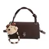 Bolso Cuadrado Pequeño Exquisito Súper Moderno para Mujer 2026 Modelo Nuevo Bolso Tote de Alta Gama para Viajes de Negocios Bolso Cruzado Bolso Dumpling