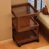 Mesa de Cabeceira para Quarto de Casa, Alternativa Móvel para Pequeno Rack de Armazenamento de Cabeceira, Luxo Leve, Mesa Lateral Criativa de Alta Qualidade, Mesinha de Centro