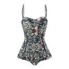 Traje de Baño Estilo Coreano para Mujer 2024 Nuevo Una Pieza Aguas Termales Look Adelgazante Cubre Vientre Conservador Bikini de Surf Cintura Sexy