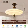Luminária de Teto Florada Retrô Francesa, Estilo Medieval Creme para Sala de Estar, Estudo, Quarto Principal, Luminária de Teto Full Spectrum com Proteção para os Olhos
