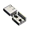 Conector Fêmea Tipo-C 16 Pinos com Altura de 0,5/1,0/1,6mm e Comprimento de 7,35/8,0mm