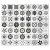 Plantilla de pintura de mandala amazónico suit herramientas de pintura de puntos pintura en spray para niños DIY pintura de mandala