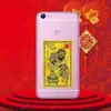 Suprimentos de Fábrica Cartas de Metal de Buda Wu Caishen O Zhang Gongming, Vários Enfeites de Cartas da Série Caishen, Liga de Alumínio-Magnésio