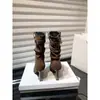 Transforme-se em uma Beleza de Pernas Longas em Segundos! Botas Elegantes de Camurça com Bico Fino e Fivela Plissada Estilo Coreano, Botas de Salto Médio até Meio da Panturrilha, Botas Curtas de Salto Alto