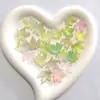 Brillo Fino Que Brilla en la Oscuridad 20mm Hoja de Arce Fantasía Dorada Color Mabe Hojas de Árbol Hecho a Mano DIY Hanfu Accesorios de Estilo Antiguo Materiales para Accesorios del Cabello