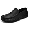 2023 Nuevo talla grande cuero cosido a mano zapatos de hombre zapatos de cuero-