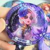 Mi Pequeño Pony Bar Chi Caja Sorpresa Melocotón Arcoíris Lindo Ventilador Periférico Fondo de Hojalata Insignia Broche Láser Venta al Por Mayor