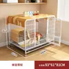 Jaula para Gatos para Uso en Casa, Interior con Baño Integrado, Espacio Libre Extra Grande, Casa para Gatos Estilo Villa de una o Dos Plantas