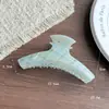 Pinza de Acetato a Cuadros Francesa para Mujer, Pinza de Tiburón Hueca Multiestilo, Pasador Retro para Peinados Recogidos, Venta al por Mayor en Stock de Comercio Exterior