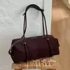 Bolso de mujer de gran capacidad 2026 nuevo bolso de hombro casual de nicho vintage con un toque de alta gama para el trabajo y los desplazamientos, bolso tipo almohada