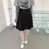 Falda Midi Plisada de Alta Gama Estilo Coreano para Mujer Colección Otoño 2026 Atuendo Estilo Escolar Cintura Alta Línea A Falda Versátil