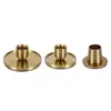 Portavelas de Metal Moderno Sencillo Taza para Velas Luz de Vela Base Redonda Accesorios para la Cena Decoración del Hogar Adornos Venta al por Mayor