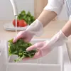 Guantes Impermeables de Caucho Látex Duraderos para Limpieza de Cocina, Lavar Ropa y Platos, Guantes de Lavavajillas de Plástico y Caucho Engrosados