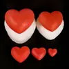Molde para Velas con Forma de Corazón para el Día de San Valentín Adorno de Yeso 3D con Forma de Corazón Vela con Forma de Corazón Molde de Silicona para Fondant y Horneado