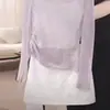 Cardigã fino de tricô com cordão estilo coreano, proteção solar, conjunto de saia curta branca de cintura alta, roupa de verão doce e estilosa de três peças para mulheres