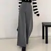 Calça Social Feminina Elegante de Barra Reta, Tamanho Petite, de Alta Qualidade, para o Dia a Dia, Calça Social Formal Elegante de Cintura Alta Emagrecedora para Mulheres