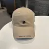 Gorra de Béisbol para Mujer, Estilo Coreano, Letras Pequeñas Sencillas, Gorra Casual con Visera Curva, Gorra de Pico Versátil para Calle Bordada con Letras en la Visera