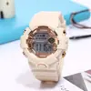 Directo de fábrica chapado casual relojes para estudiantes hombres y mujeres nuevo estilo coreano multifuncional impermeable luminoso relojes electrónicos