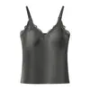 Ventas Directas de Fábrica Superventas Transfronterizo Camisola de Encaje Otoño Invierno Taza Fija Ropa Interior Ropa Exterior Capa Base Ropa Interior Cálida Mujer