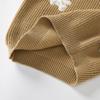 Suéter de Punto para Bebé con Oso Bordado, Nueva Ropa de Otoño e Invierno para Niños, Suéter Pullover de Cuello Redondo, Clase A, Ropa de Punto Unisex para Bebé, Moderno