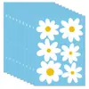 Calcomanías de Pared Transfronterizas Decoración de Pared de Cabecera Calcomanías de Pared de Fondo Calcomanías de Pared de Dormitorio de Margarita Calcomanías Cálidas para Habitación de Niños