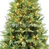 Árvore de Natal de Simulação de 2,01m Pe Híbrida de Alta Qualidade Lâmpada LED Luminosa de Luz Quente Decoração de Natal Direto da Fábrica