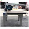 Máquina de corte de madera con escala de ángulo de oscilación autónoma, brazo basculante, carpintería, sierra circular, aleación de aluminio, máquina de sierra longitudinal transversal