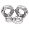 Tuerca Hexagonal Delgada de Acero Inoxidable 304/316 Tapa de Tornillo Plana Delgada Tuerca Hexagonal Delgada Negra Sujetadores