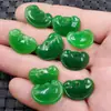Pingente Ruyi ciano seco pedra de quartzo turquesa jade Ruyi pingente tamanho pequeno pingente de pulseira tornozeleira Ruyi
