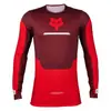 Jersey de descenso Fox americano más vendido, jersey de ciclismo de montaña, camiseta de manga larga para hombre, jersey de carreras de motocross