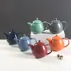 Tetera de Cerámica Estilo Nórdico con Filtro para Uso Doméstico Simple Tetera de Colores para el Té de la Tarde Tetera para Té de Flores