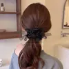 Elásticos de cabelo com laço para mulheres, novo estilo 2026, alta elasticidade e duráveis, elásticos para rabo de cavalo, acessórios de cabelo elegantes