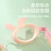 Novos óculos de natação para crianças com desenho de peixe rosa pequeno para meninos e meninas, óculos de natação à prova d'água e antiembaçante HD tipo caranguejo