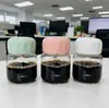 Mini Taza de Vidrio para Mujer, Taza de Agua Portátil, Taza de Té de Leche, Taza de Leche Graduada Estilo Ins, Taza Gordita, Taza de Café, Taza de Leche de Soya
