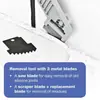 Removedor de Rejunte Removível Ferramenta de Remoção de Rejunte de Silicone Ferramenta de Limpeza de Frestas de Azulejo Raspador de Argamassa de Cimento Venda Quente Transfronteiriça