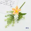 Flores Artificiales de Astas de Ciervo y Loto Atadas a Mano, Flores Falsas para Decoración de Paredes del Hogar, Boda, Recepción de Hotel, Decoración Floral de Mesa para Salón de Banquetes, Bonsái, Transfronterizo