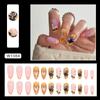 Europa y Estados Unidos en las largas lindas uñas frescas con brillo dulce nicho de chica uñas postizas cortas usar uña lote mixto uñas