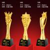Troféu de Resina Personalizado Criativo Estrela de Cinco Pontas Polegar Funcionário Destaque Jogo de Basquete Reunião Anual Troféu de Cristal Personalizado